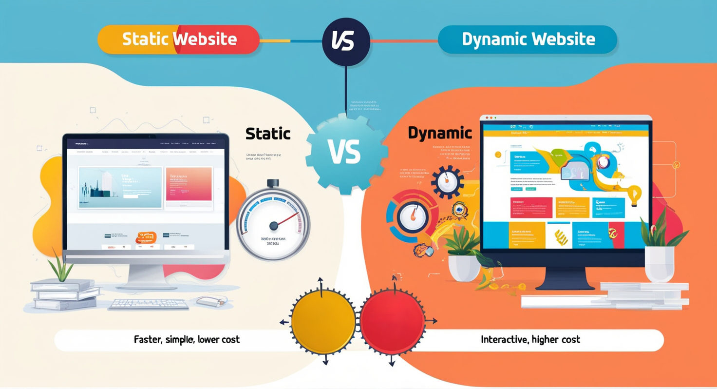 Static vs Dynamic Websites: Pros, Cons and Key Differences